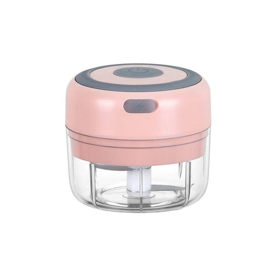 ZM-14 Household Mini Wireless Electric Garlic Masher, Colour: Pink 100ml - Stirrer & Squeezer by buy2fix | Online Shopping UK | buy2fix