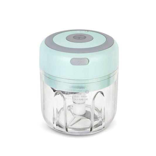 ZM-14 Household Mini Wireless Electric Garlic Masher, Colour: High Cup Green 250ml - Stirrer & Squeezer by buy2fix | Online Shopping UK | buy2fix