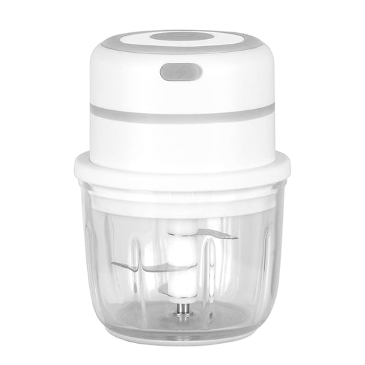 ZM-14 Household Mini Wireless Electric Garlic Masher, Colour: White Glass 300ml - Stirrer & Squeezer by buy2fix | Online Shopping UK | buy2fix