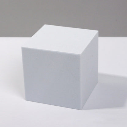 8 PCS Geometric Cube Photo Props Decorative Ornaments Photography Platform, Colour: 8 x 8 x 8cm Large White Square - Geometric Props by buy2fix | Online Shopping UK | buy2fix