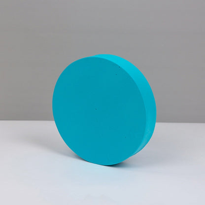 8 PCS Geometric Cube Photo Props Decorative Ornaments Photography Platform, Colour: Small Lake Blue Cylinder - Geometric Props by buy2fix | Online Shopping UK | buy2fix