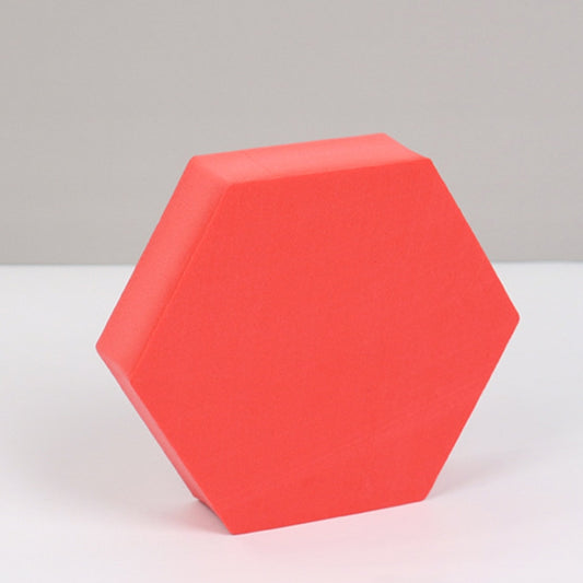 8 PCS Geometric Cube Photo Props Decorative Ornaments Photography Platform, Colour: Large Red Hexagon - Geometric Props by buy2fix | Online Shopping UK | buy2fix