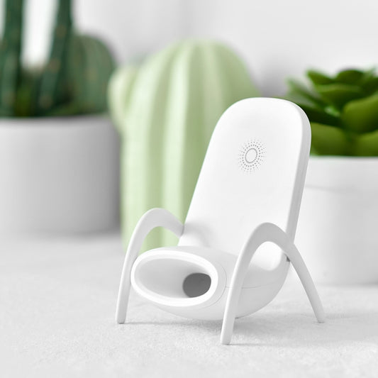WC001 Magnaphon Wireless Charger For IPhone And Other Android Phones(White) - Wireless Charger by buy2fix | Online Shopping UK | buy2fix