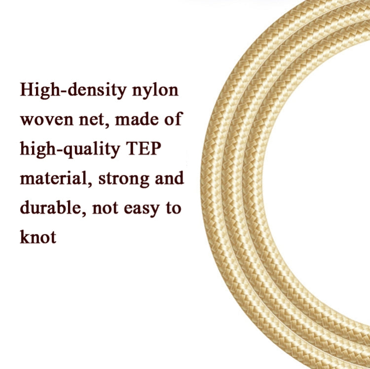 5 PCS 2A 3 In 1 USB To USB-C / Type-C + 8 Pin + Micro USB Braided Data Cable(Black) by buy2fix