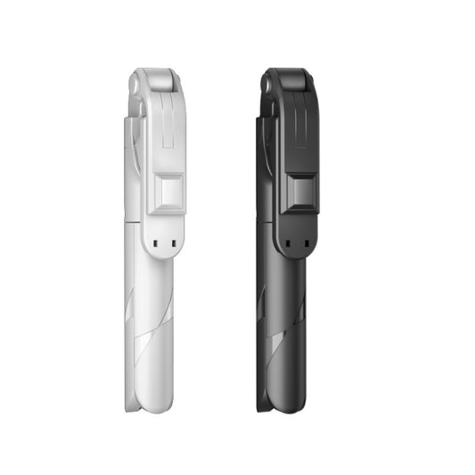 No Bluetooth White XT02 360-Degree Rotating Multi-Function Retractable Mobile Phone Selfie Stick To Shoot Live TV Drama Tripod - Selfie Sticks by buy2fix | Online Shopping UK | buy2fix
