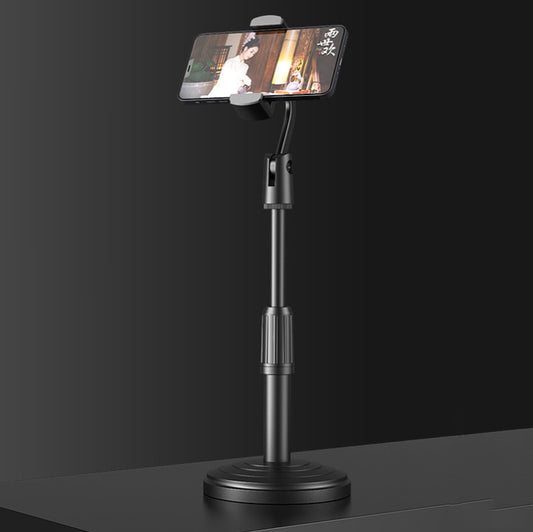 4 PCS Desktop Stand Mobile Phone Tablet Live Broadcast Stand Telescopic Disc Stand, Colour: Black - Stand by buy2fix | Online Shopping UK | buy2fix