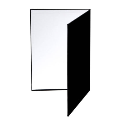 2 PCS 3-in-1 Reflective Board White + Black + Silver A4 Cardboard Folding Light Diffuser Board -  by buy2fix | Online Shopping UK | buy2fix