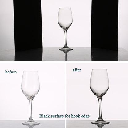 2 PCS 3-in-1 Reflective Board White + Black + Silver A4 Cardboard Folding Light Diffuser Board -  by buy2fix | Online Shopping UK | buy2fix
