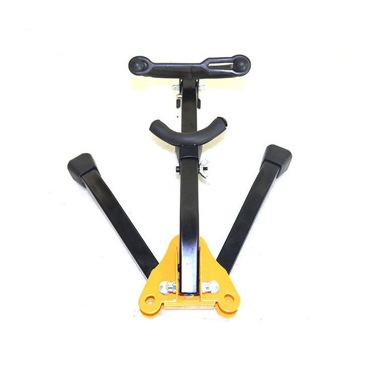 Saxophone Bracket Folding Elbow Flute Clarinet Clarinet Hanger(1 Flute / Black Tube Bracket) by buy2fix