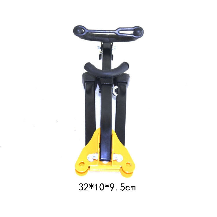 Saxophone Bracket Folding Elbow Flute Clarinet Clarinet Hanger(2 Flute / Black Pipe Bracket) by buy2fix