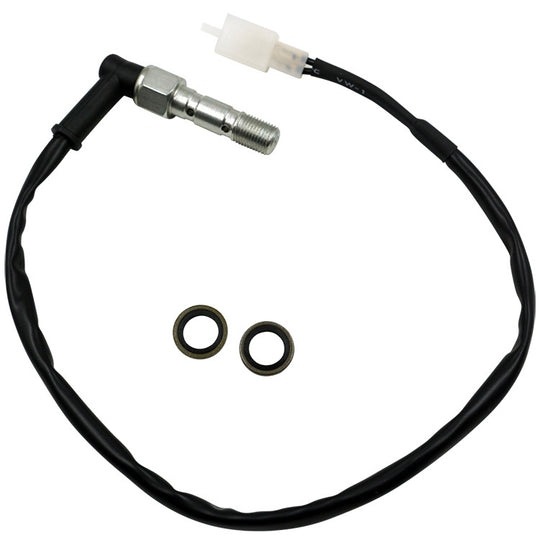 Motorcycle Accessories Disc Brake Pad M10 Hydraulic Brake Switch Double Hole Hydraulic Brake Switch, Specification: M10 x 1.00mm