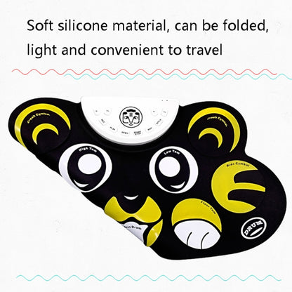 Children Hand Roll Electronic Drum DTX Game Portable Drum(G602 Kitten) by buy2fix