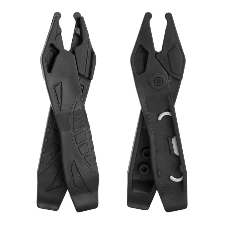 Bicycle Mini Portable Tire Rod Multi-Function Repair Car Tire Repair Tool Detachable Dual-Purpose Tool(Black) - Maintenance tools by buy2fix | Online Shopping UK | buy2fix