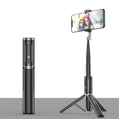 Bluetooth Selfie Stick with Tripod Multi-function Gimbal Mobile Phone Fill Light Live Support(Black) - Selfie Sticks by buy2fix | Online Shopping UK | buy2fix