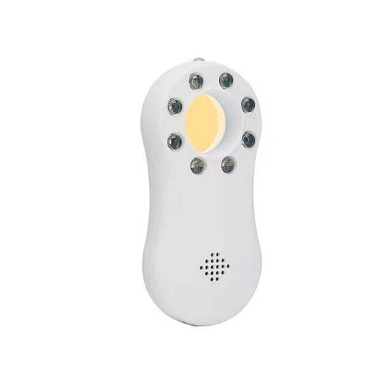 D12 Anti-Candid Camera Detection Equipment Hotel Travel Room Anti-Surveillance Camera Infrared Detector(White) - Infrared Detector by buy2fix | Online Shopping UK | buy2fix