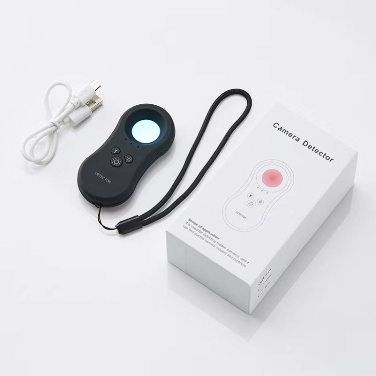D12 Anti-Candid Camera Detection Equipment Hotel Travel Room Anti-Surveillance Camera Infrared Detector(Black) - Infrared Detector by buy2fix | Online Shopping UK | buy2fix