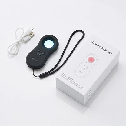D12 Anti-Candid Camera Detection Equipment Hotel Travel Room Anti-Surveillance Camera Infrared Detector(Black) - Infrared Detector by buy2fix | Online Shopping UK | buy2fix
