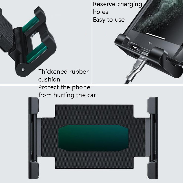 Bus Truck Mobile Phone Bracket Suction Cup Car Mobile Phone Bracket(Folding Flat Back Clip) by buy2fix
