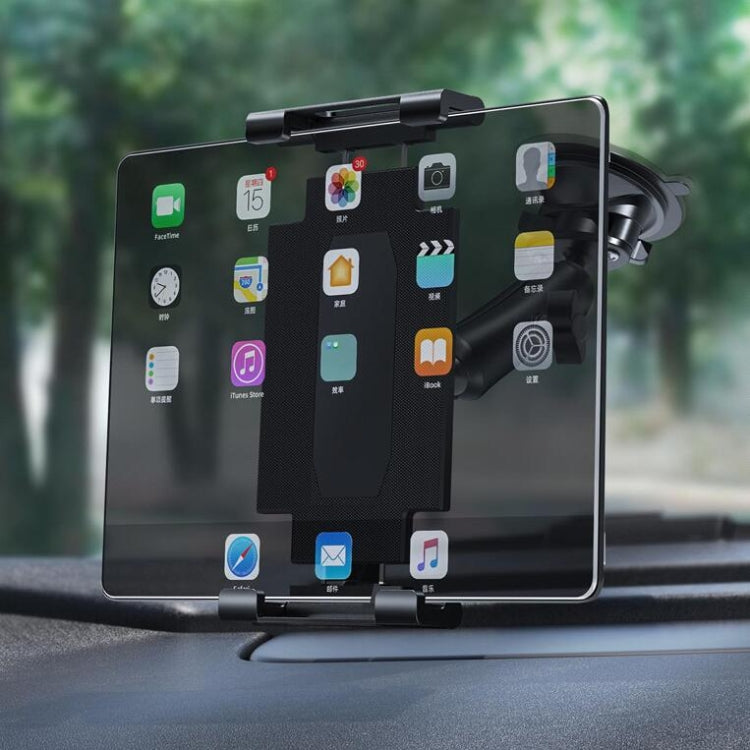 Bus Truck Mobile Phone Bracket Suction Cup Car Mobile Phone Bracket(Folding Flat Back Clip) by buy2fix