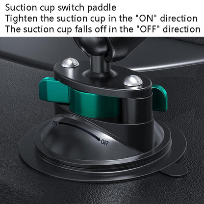 Bus Truck Mobile Phone Bracket Suction Cup Car Mobile Phone Bracket(Folding Flat Back Clip) by buy2fix