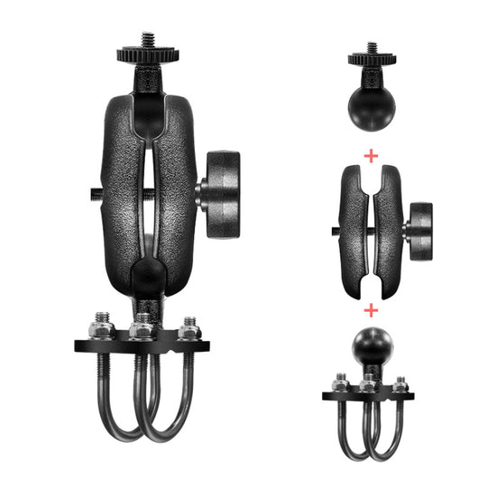Motorcycle Riding Recorder Bracket Camera Holder, Style: KZ05 + KL04 + KD09