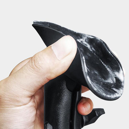 Curved Adhesive Car Instrument Table Bracket Car Mobile Phone Bracket Plastic Clamp Arm Style: Large 4 Claw by buy2fix