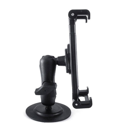 Curved Adhesive Car Instrument Table Bracket Car Mobile Phone Bracket Plastic Clamp Arm Style: Tablet Clip by buy2fix