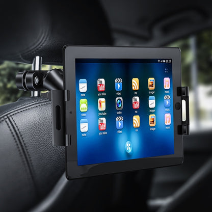 Car Headrest Bracket Motorcycle Rearview Mobile Phone Bracket Style: Plate Clamp by buy2fix