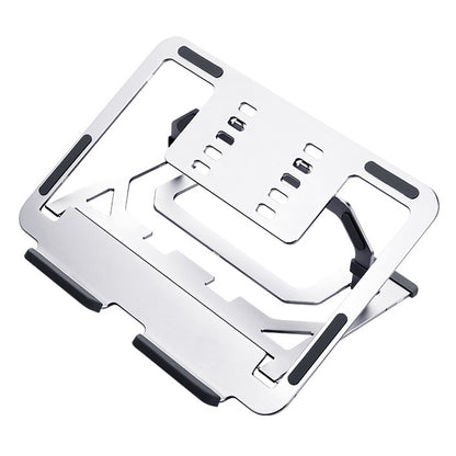 LH-T610 Aluminum Alloy Laptop Bracket Folding Lifting Desktop Cooling Bracket(Elegant Silver) - Laptop Stand by buy2fix | Online Shopping UK | buy2fix