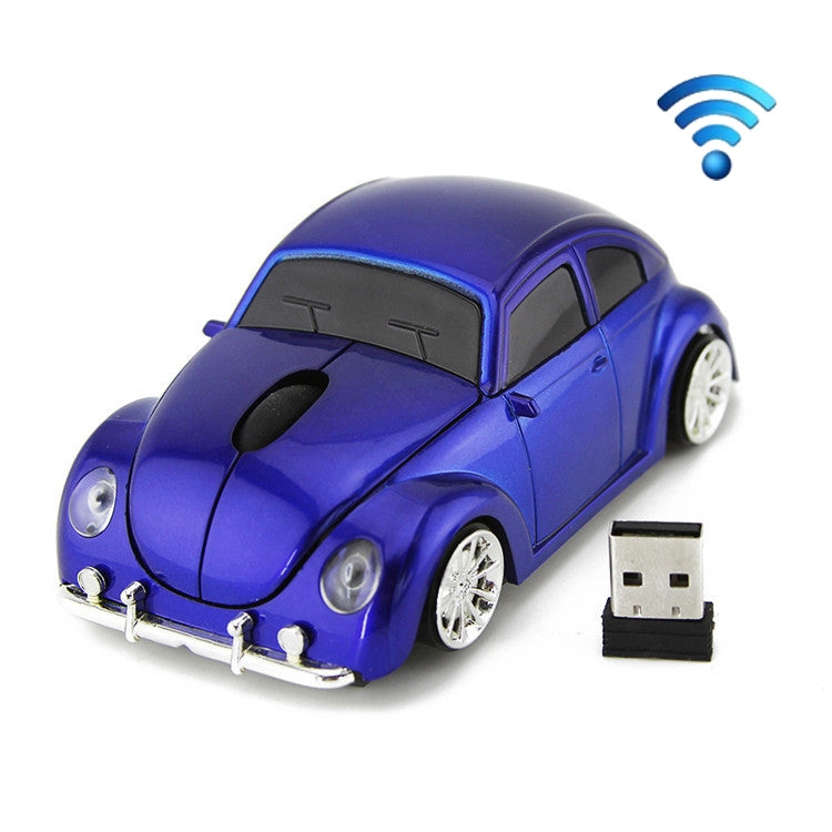 CM0010B 1200 DPI 3-keys Car Shape Wireless Mouse(Blue) by buy2fix