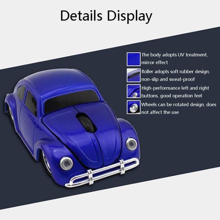 CM0010B 1200 DPI 3-keys Car Shape Wireless Mouse(Red) by buy2fix