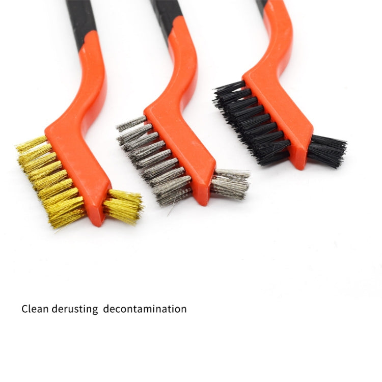 Stainless Steel Wire  7 inch Industrial Cleaning Brush Mini Refractor Cleaning Gap Brush - Others by buy2fix | Online Shopping UK | buy2fix