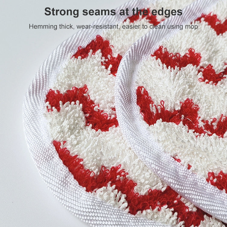 2 PCS Steam Mop Replacement Cloth Cleaning Cloth Mop Accessories Suitable For Vileda / O-Cedar - Other Accessories by buy2fix | Online Shopping UK | buy2fix