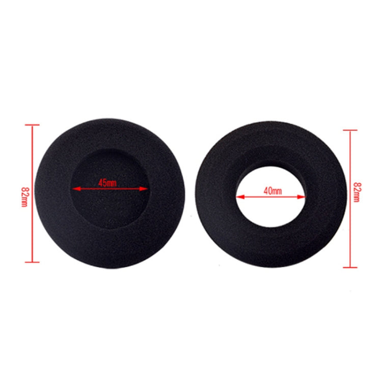 2PCS Headset Cotton Pad For Grado SR60/SR80/SR125/SR225/SR325/SR325i(Small Hard Heart) - Earmuff & Pad by buy2fix | Online Shopping UK | buy2fix