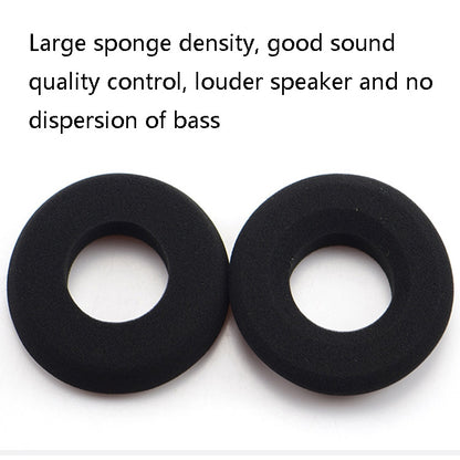 2PCS Headset Cotton Pad For Grado SR60/SR80/SR125/SR225/SR325/SR325i(Small Hard Heart) - Earmuff & Pad by buy2fix | Online Shopping UK | buy2fix