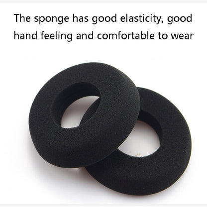 2PCS Headset Cotton Pad For Grado SR60/SR80/SR125/SR225/SR325/SR325i(Small Hard Heart) - Earmuff & Pad by buy2fix | Online Shopping UK | buy2fix