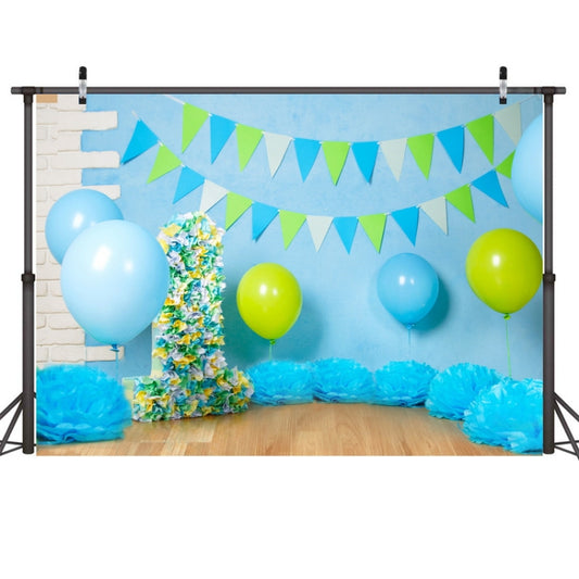 2.1m X 1.5m One Year Old Birthday Photography Background Party Decoration Hanging Cloth(579) - Birthday Party by buy2fix | Online Shopping UK | buy2fix