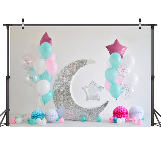 2.1m X 1.5m One Year Old Birthday Photography Background Party Decoration Hanging Cloth(580) - Birthday Party by buy2fix | Online Shopping UK | buy2fix