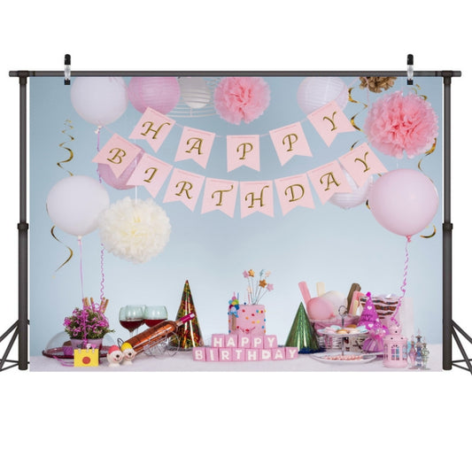2.1m X 1.5m One Year Old Birthday Photography Background Party Decoration Hanging Cloth(587) - Birthday Party by buy2fix | Online Shopping UK | buy2fix