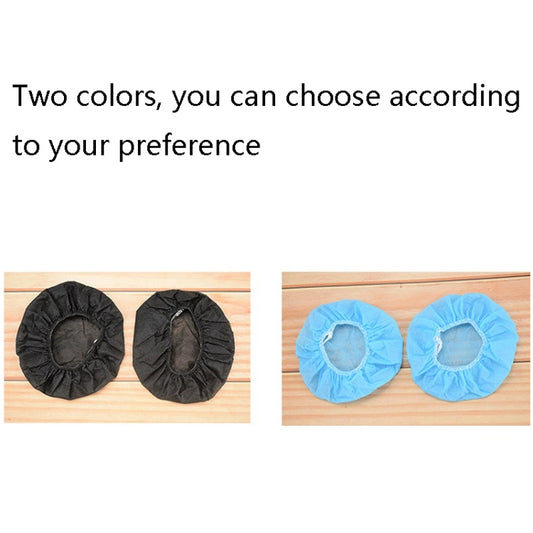 50 Pairs Earphone Disposable Dust Cover Game Headset Non-Woven Protective Cover(50 Pairs of Independent (Black)) - Earmuff & Pad by buy2fix | Online Shopping UK | buy2fix