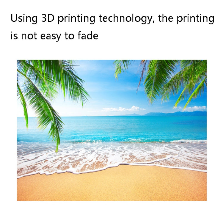 2.1m X 1.5m Coconut Tree Sea View Photography Cloth - Other by buy2fix | Online Shopping UK | buy2fix