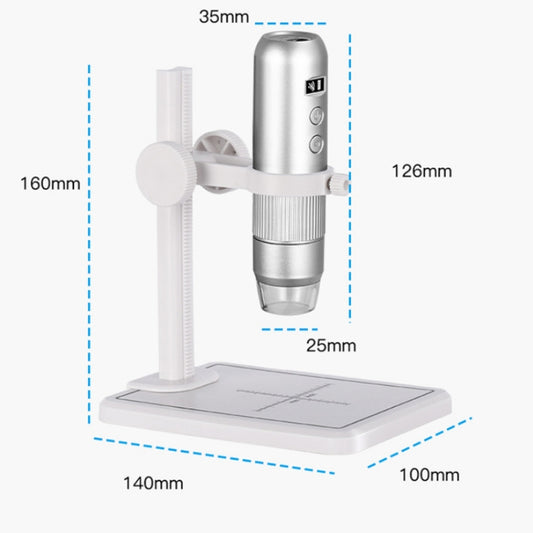 WIFI Wireless Electron Microscope 1080P HD Digital Maintenance Inspection Magnifying Glass - Digital Microscope by buy2fix | Online Shopping UK | buy2fix