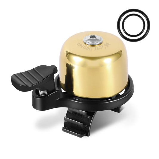 WEST BIKING YP0706048 Bicycle Copper Bell Mountain Bike Mini Bell(Golden) by WEST BIKING