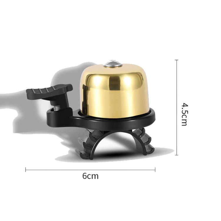 WEST BIKING YP0706048 Bicycle Copper Bell Mountain Bike Mini Bell(Golden) by WEST BIKING