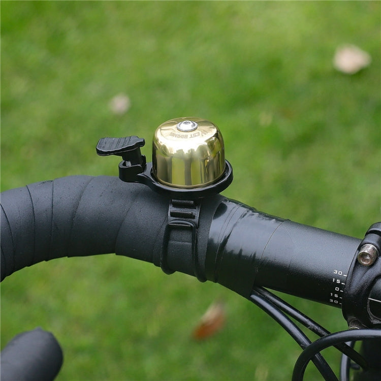 WEST BIKING YP0706048 Bicycle Copper Bell Mountain Bike Mini Bell(Black) by WEST BIKING