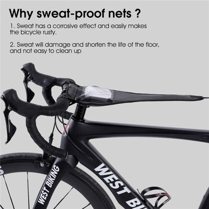 WEST BIKING YP0719251 Bicycle Mobile Phone Bag Road Vehicles Anti-Sweat Net(Black) by WEST BIKING