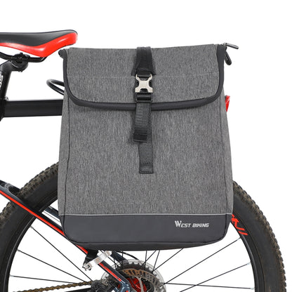 WEST BIKING YP0707259 Bicycle Riding Shelf Bags Camel Bag Multi-Function Mountain Bike Computer Backpack(Gray) by WEST BIKING