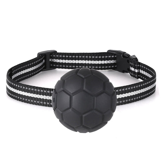 Dog Barking Stopper Sound Vibration Anti-Barking Electric Shock Collar EU Plug(Black) - Training Aids by buy2fix | Online Shopping UK | buy2fix