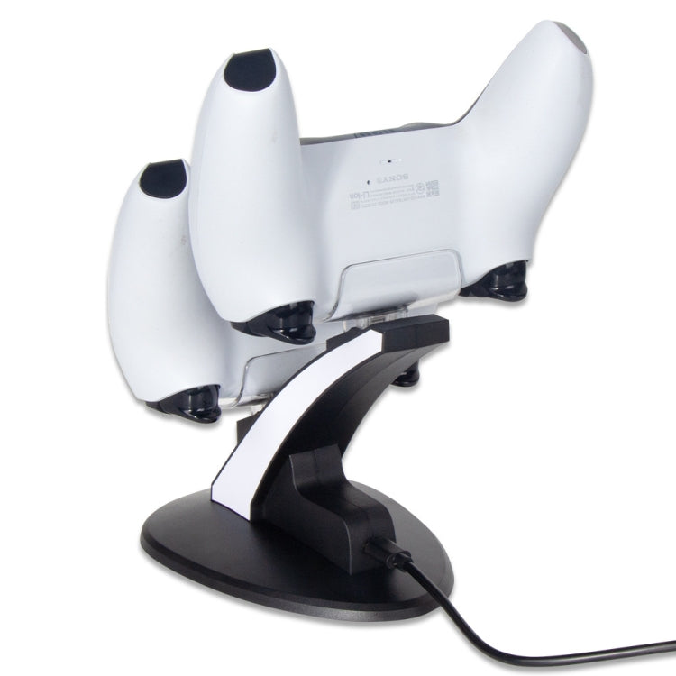 OIVO IV-P5234 Gamepad Aircraft Two-Seater Charger For PS5(Black) - Charger & Power by OIVO | Online Shopping UK | buy2fix