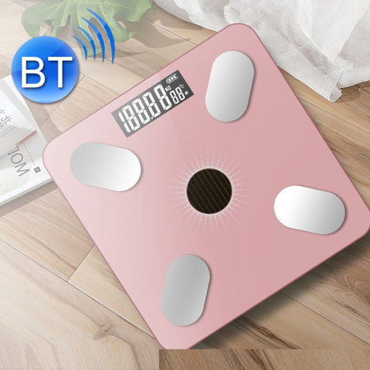 Smart Bluetooth Weight Scale Home Body Fat Measurement Health Scale Battery Model(Rose Gold Silk Screen Film) by buy2fix